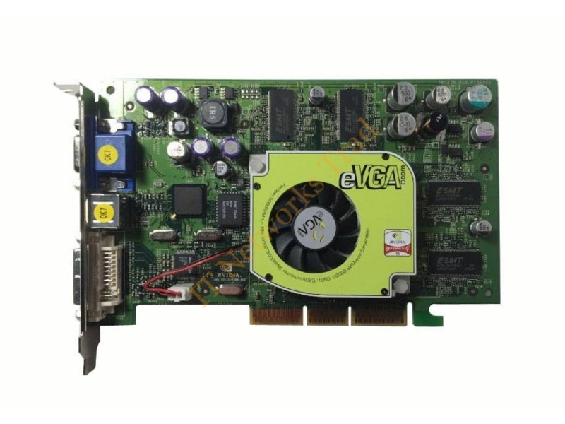 128-A4-NV80-AR EVGA -GeForce4 Ti 4400 128MB 128-Bit DDR AGP 4X/8X Video Graphics Card