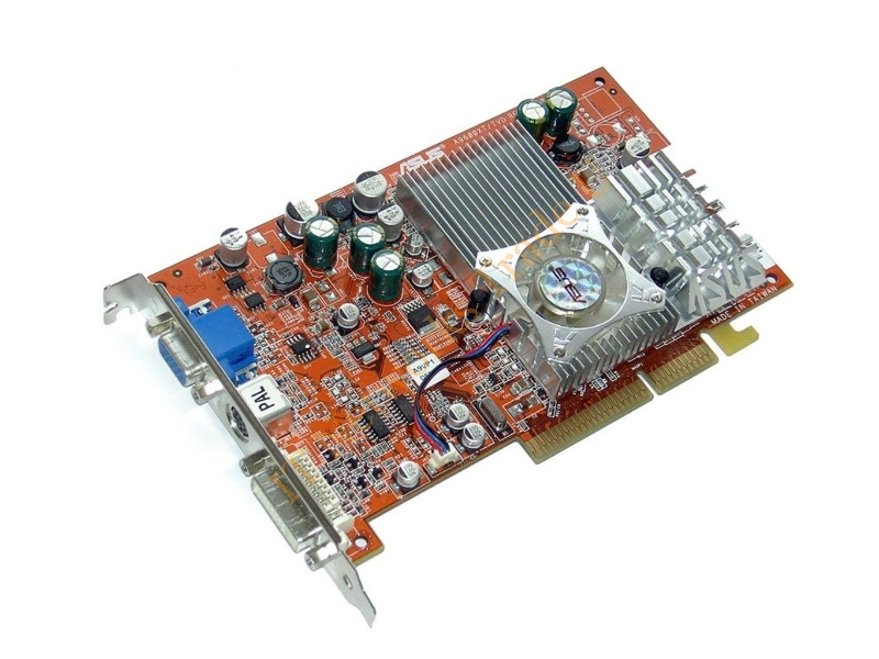 128-A8-N292-A1 EVGA -GeForce 6200LE 128MB DDR 64-Bit D-Sub/ S-Video Out AGP 8x Video Graphics Card