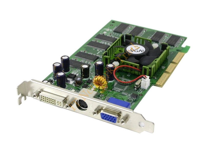 128-A8-N319-B1 EVGA -e-GeForce FX5500 128MB 64-Bit S-Video/ DVI-I Video Graphics Card