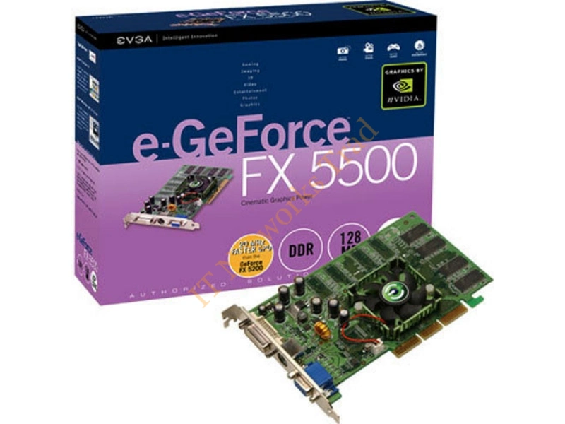 128-A8-N321-KR EVGA -e-GeForce FX 5900SE 128MB DDR Video Graphics Card
