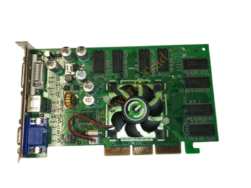 128-P1-N320-E1 EVGA -nVidia GeForce FX 5500 128MB 64-Bit DDR PCI DVI/ S-Video Out Video Graphics Card
