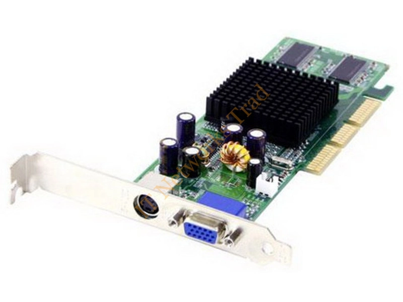 128-P1-NV94-TX EVGA -GeForce MX4000 128MB DDR 64-Bit PCI Low Profile Video Graphics Card