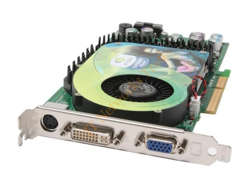 128-P2-N367-L1 EVGA -GeForce 6800XT 128MB 256-Bit DDR PCI Express DVI-I/ VGA/ HDTV Video Graphics Card
