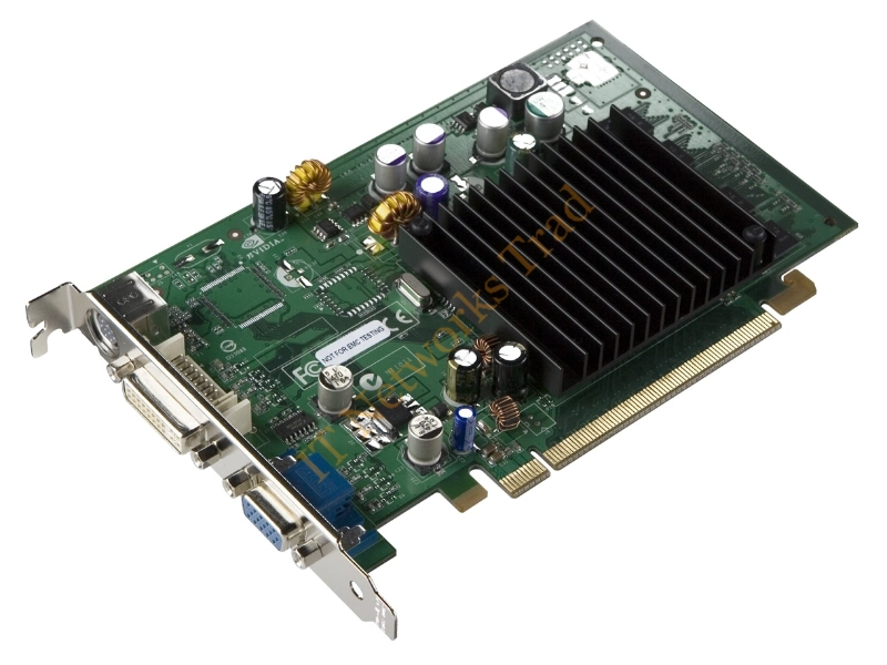 128-P2-N411-KR EVGA -GeForce 7100 GS 256MB (128MB On-board) GDDR2 64-Bit SLI Support PCI Express x16 Video Graphics Card