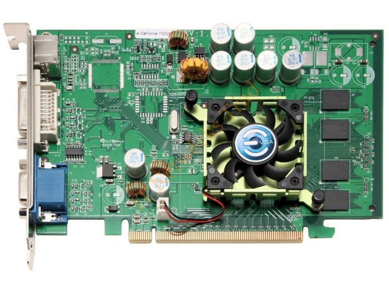 128-P2-N431-TX EVGA -e-GeForce 7300 GS 128MB GDDR2 64-Bit PCI Express x16 Video Graphics Card