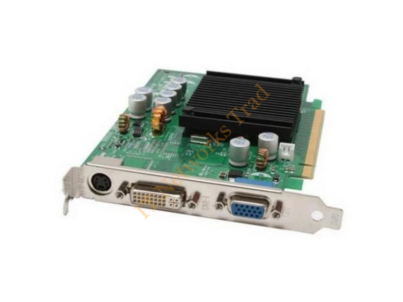 128-TC-2N23-LX EVGA -nVidia GeForce 6200 Turbocache 128MB Support to 256MB DDR2 PCI Express VGA/ DVI/ TV-Out Video Graphics Card