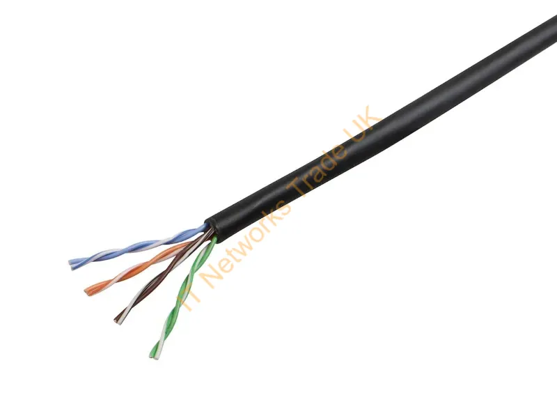 12806 - Monoprice 12806 Networking Cable Black 12000" (304.8 M) Cat5E U/Utp (Utp)