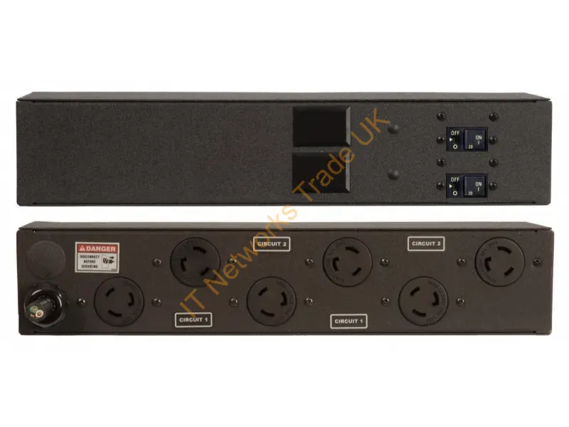 12816 - Vertiv Geist 2Xpr060-103L20Tl5 Power Distribution Unit (Pdu) 6 Ac Outlet(S) 0U Black