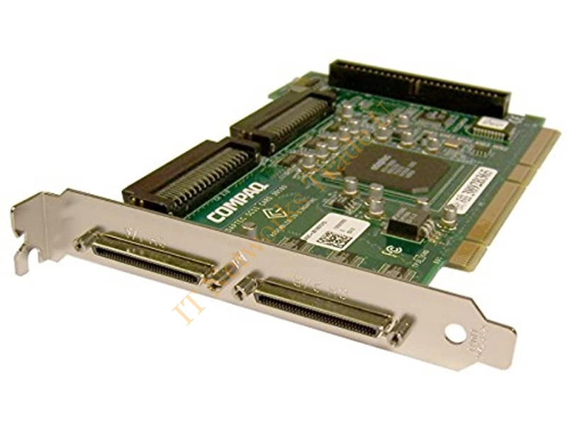 129281-001 HP PCI-X 64-Bit 66MHz Dual Channel Wide Ultra3 SCSI Host Bus Adapter for ProLiant DL320-G2/DL360-G1 Server RAID Controller Storage