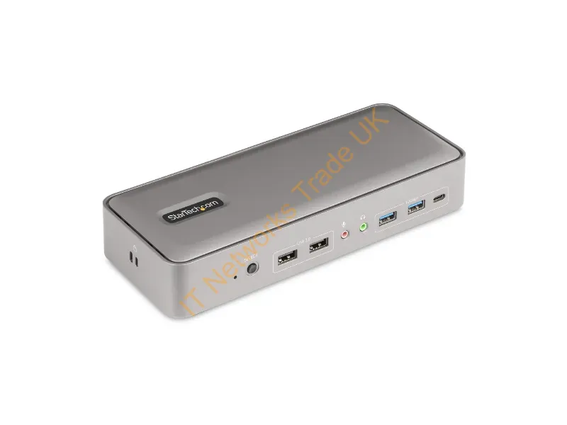 129N-USBC-KVM-DOCK - Startech.Com 129N-Usbc-Kvm-Dock Laptop Dock/Port Replicator Wired Usb 3.2 Gen 2 (3.1 Gen 2) Type-C Silver