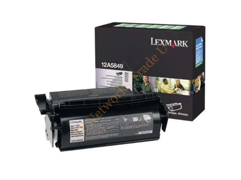 12A5849 - Lexmark 12A5849 Toner black, 25K pages Accessory