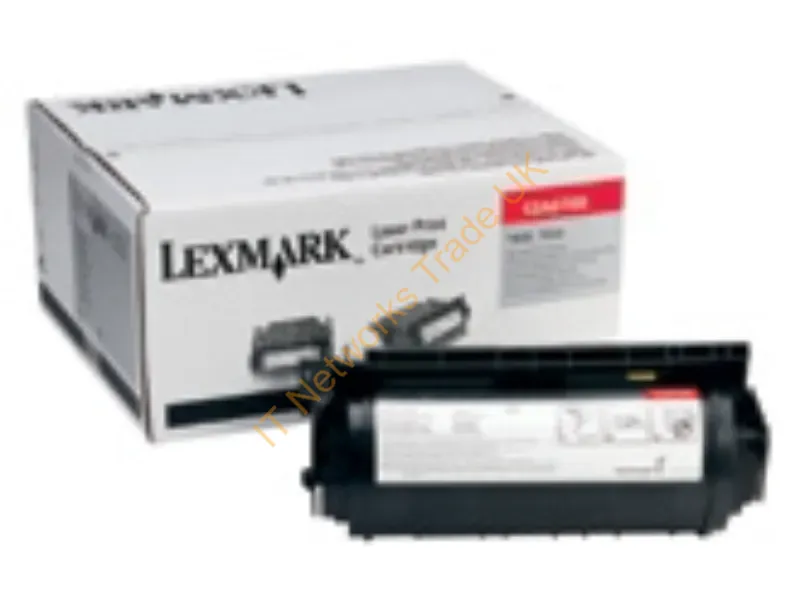 12A6160 - Lexmark 12A6160 Toner cartridge black remanufactured, 30K pages/5% for Lexmark T 620