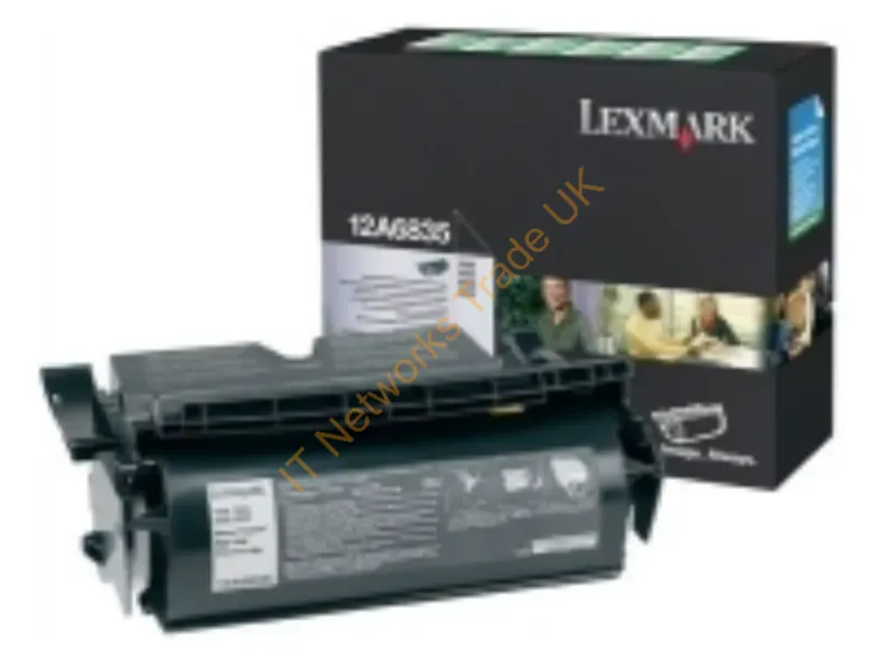 12A6835 - Lexmark 12A6835 Toner black, 20K pages Accessory