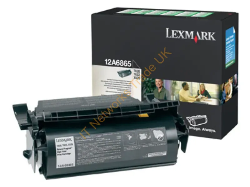 12A6865 - Lexmark 12A6865 Toner black, 30K pages Accessory
