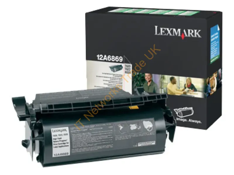 12A6869 - Lexmark 12A6869 Toner black, 30K pages Accessory