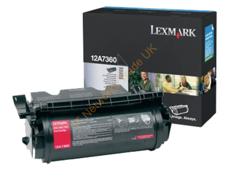 12A7360 - 12A7360 Toner Black, 5K Pages @ 5% Coverage