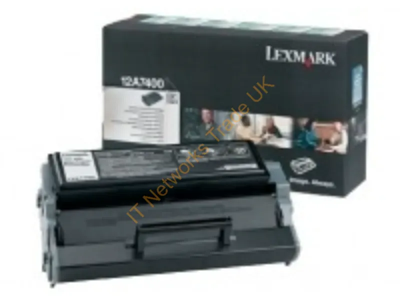 Lexmark 12A7400 Toner black, 3K pages @ 5% coverage Accessory