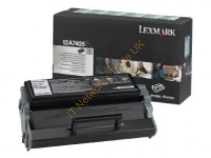 Lexmark 12A7405 Toner black, 6K pages Accessory