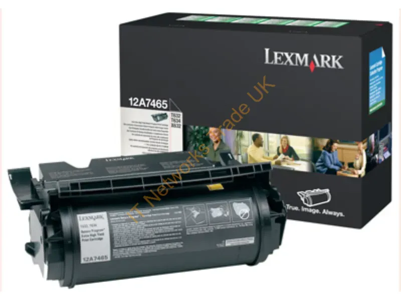 12A7610 - Lexmark 12A7610 Toner black, 32K pages @ 5% coverage Accessory