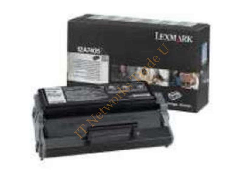 Lexmark 12A8644 Toner black, 12K pages @ 5% coverage Accessory