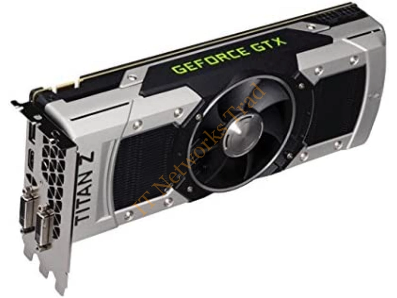 12G-P4-3990-L1 EVGA -GeForce GTX Titan Z 12GB GDDR5 768-Bit DVI-I/ DVI-D/ HDMI/ DisplayPort SLI Support PCI Express 3.0 Video Graphics Card