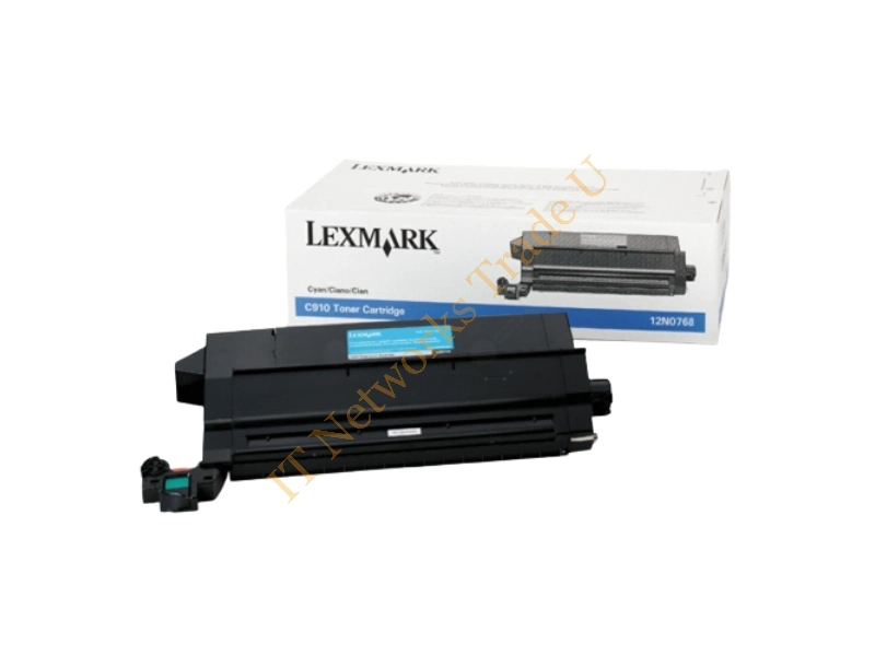 12N0768 - Lexmark 12N0768 Toner cyan, 14K pages @ 5% coverage Accessory
