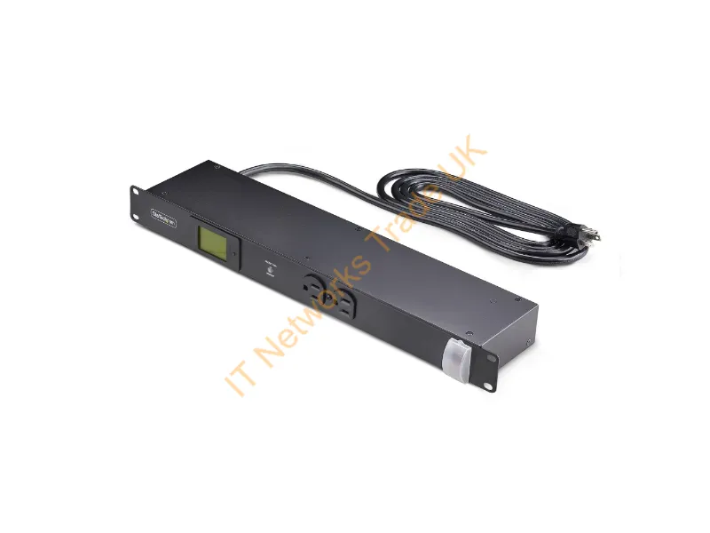 12NM8-RACK-MOUNT-PDU - Startech.Com 12Nm8-Rack-Mount-Pdu Power Distribution Unit (Pdu) 12 Ac Outlet(S) 1U Black