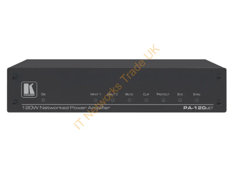 13-80527030 - Kramer Electronics Pa-120Net Audio Amplifier 2.0 Channels Black