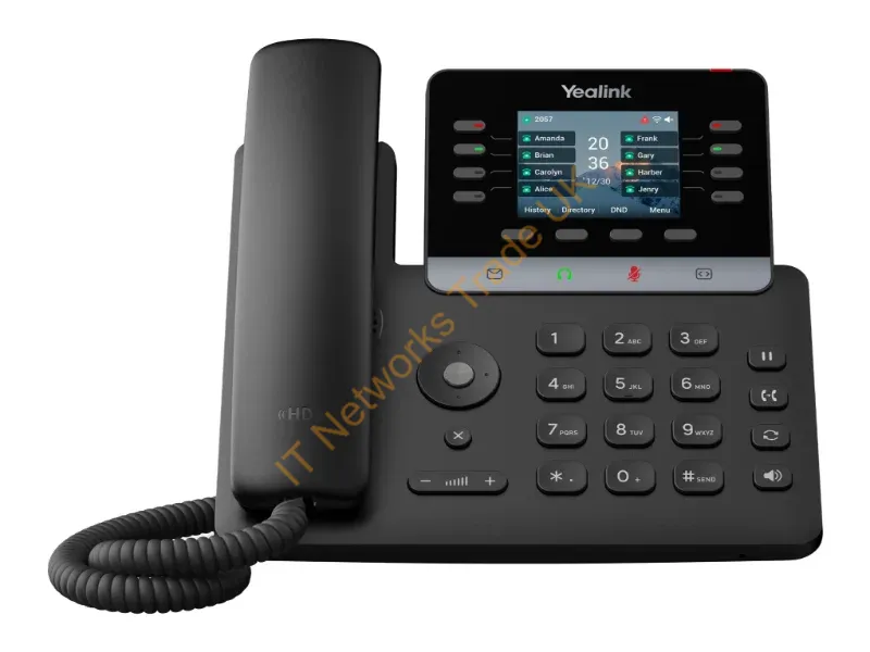 1301009 - Yealink T73W Ip Phone Black Lcd Wi-Fi