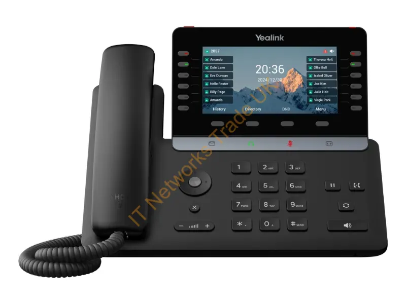 1301220 - Yealink T85W Ip Phone Black Lcd Wi-Fi