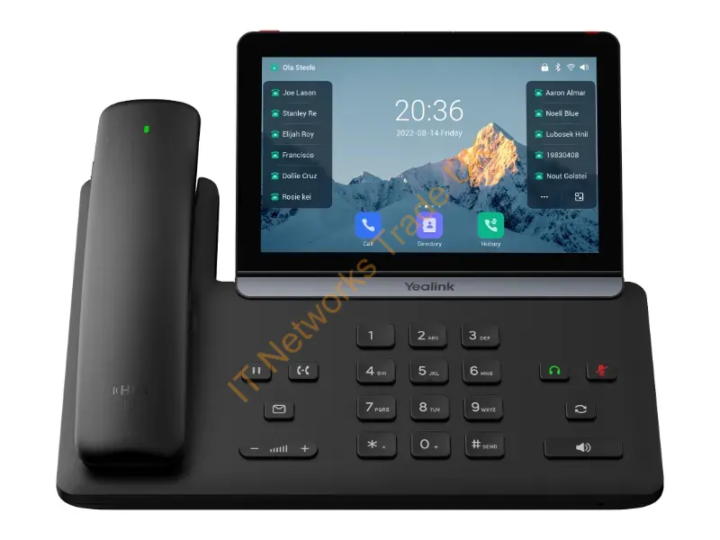 1301228 - Yealink T88W Pro Ip Phone Black Lcd Wi-Fi