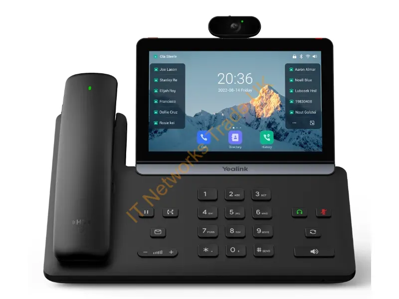 1301230 - Yealink T88V Pro Ip Phone Black Lcd Wi-Fi