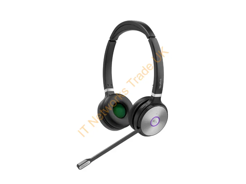 1308068 - Yealink Whd622T Headset Wireless Head-Band Office/Call Center Micro-Usb Black