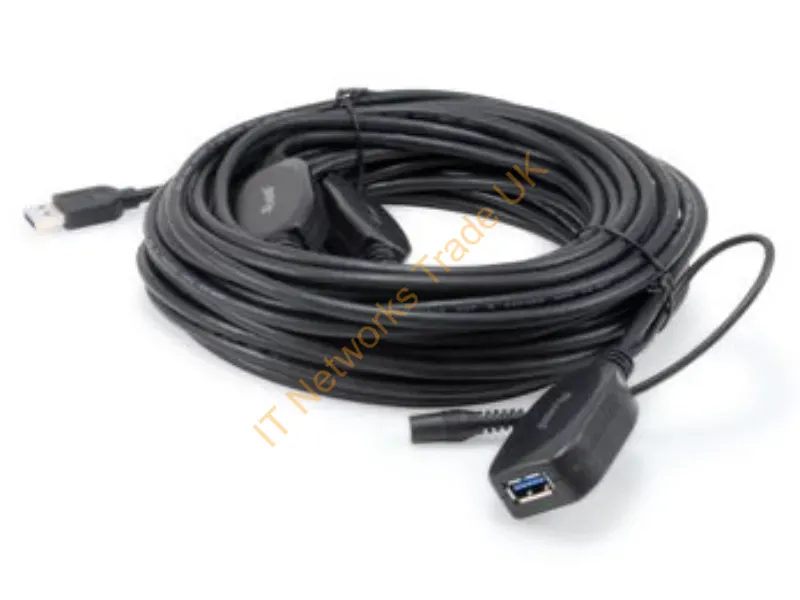133348 - Equip 133348 USB cable USB 3.2 Gen 1 (3.1 Gen 1) 15 m USB A Black