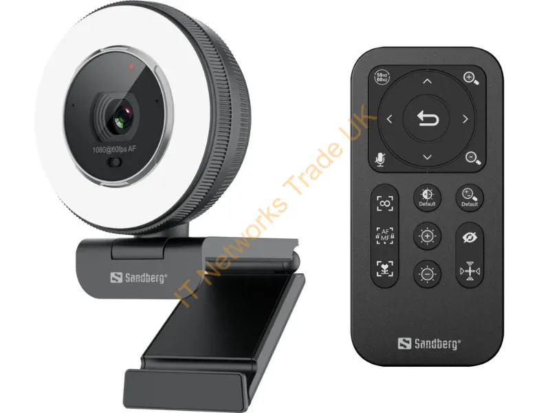 134-39 - Sandberg Streamer USB Webcam Pro Elite