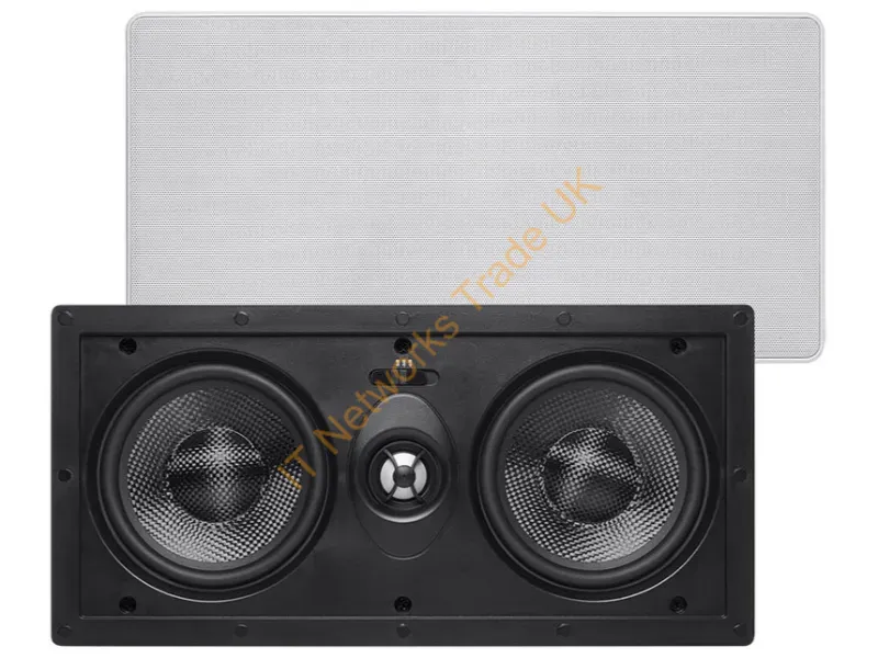 13616 - Monoprice 13616 Loudspeaker 2-Way Black Wired 100 W