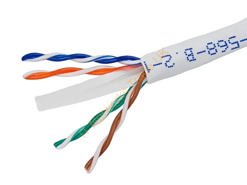13675 - Monoprice 13675 Networking Cable White 6000" (152.4 M) Cat6 U/Utp (Utp)