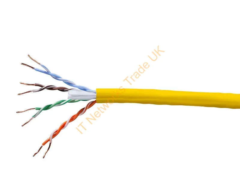 13737 - Monoprice 13737 Networking Cable Yellow 12000" (304.8 M) Cat6 U/Utp (Utp)