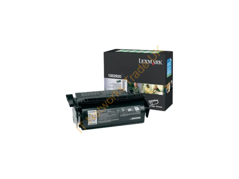 Lexmark 1382920 Toner black, 7.5K pages Accessory