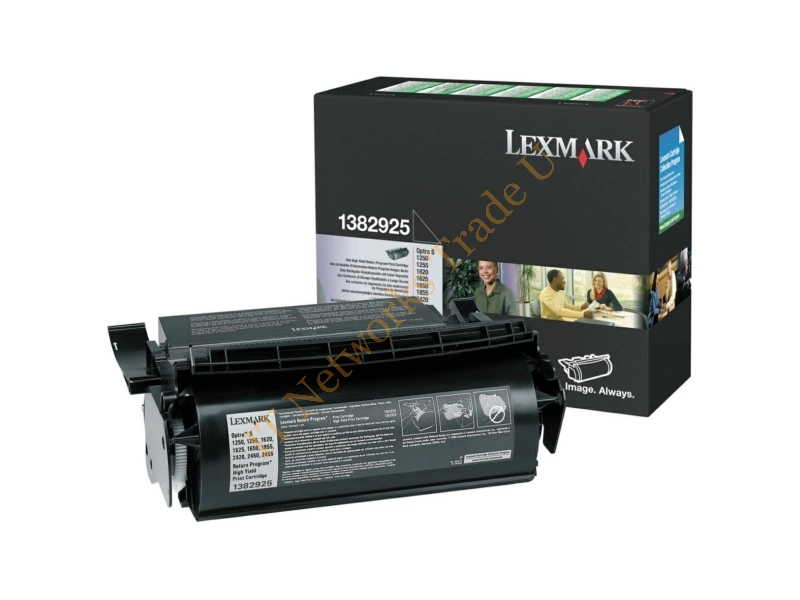 Lexmark 1382925 Toner black, 17.6K pages Accessory