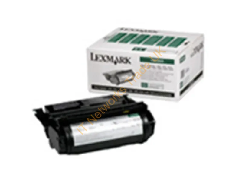 1382929 - Lexmark 1382929 Toner cartridge black return program for Etikettes, 17.6K pages for Lexmark Optra S