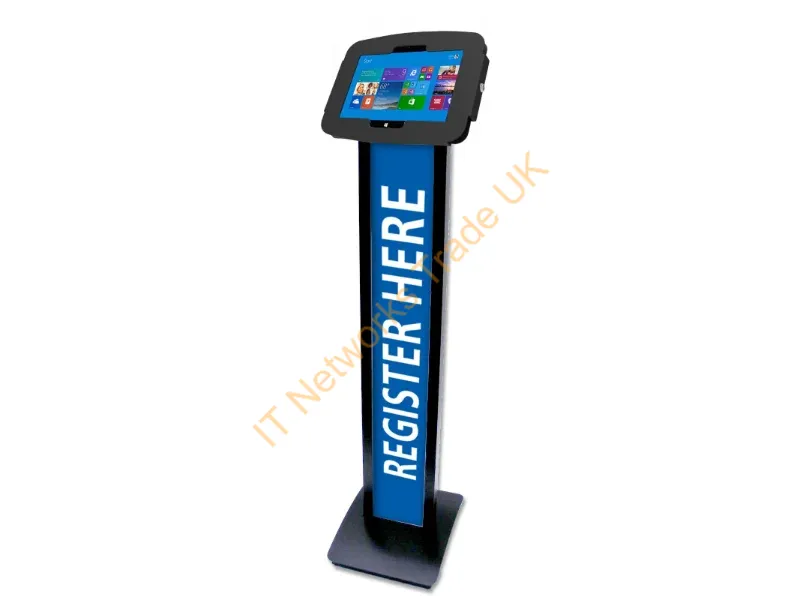 140B540GEB - Compulocks Surface Pro 3-7 Space Enclosure Brandable Floor Stand Black