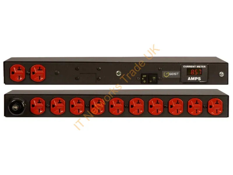 14212 - Vertiv Vhvra120-102D20Tl6 Power Distribution Unit (Pdu) 12 Ac Outlet(S) Black