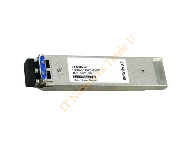 1442982G3 Adtran 10Gbps Single-mode Fiber 80km 1551.72nm Wavelength DWDM XFP Transceiver Module