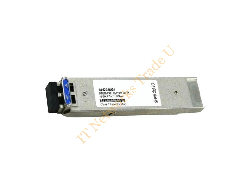 1442986G4 Adtran 10Gbps Single-mode Fiber 80km 1539.77nm Wavelength DWDM XFP Transceiver Module