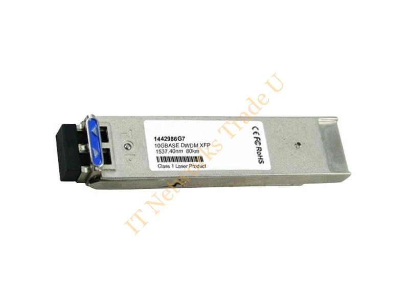 1442986G7 Adtran 10Gbps 10GBase-DWDM Single-mode Fiber 80km 1537.40nm Wavelength XFP Transceiver Module