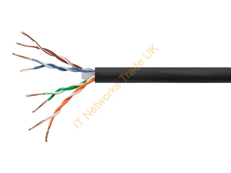 14767 - Monoprice 14767 Networking Cable Black 3000" (76.2 M) Cat6 U/Utp (Utp)