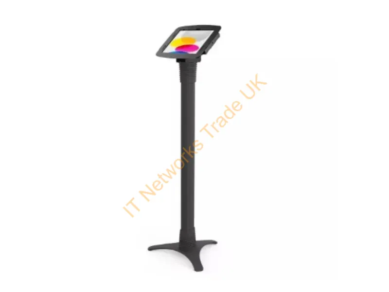 147B299PSENB - Compulocks iPad Pro 12.9" (3-6th Gen) Space Enclosure Portable Floor Stand Black