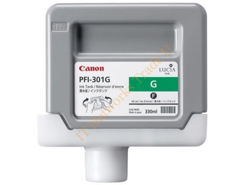 Canon 1493B001 (PFI-301 G) Ink cartridge green, 330ml Printer