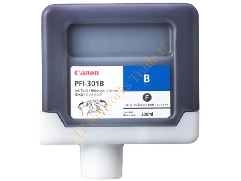 Canon 1494B001 (PFI-301 B) Ink cartridge blue, 330ml Printer